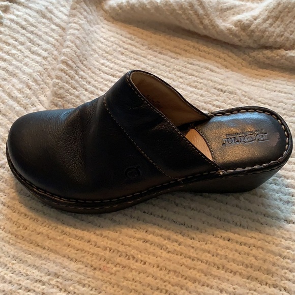 Born Brown Clogs (size 8) - Picture 4 of 4